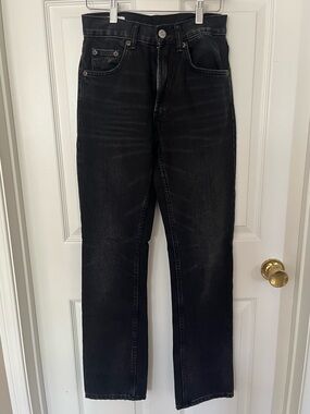 Zara Women’s Black Straight-Leg Jeans - Classic Everyday Style - Size 2